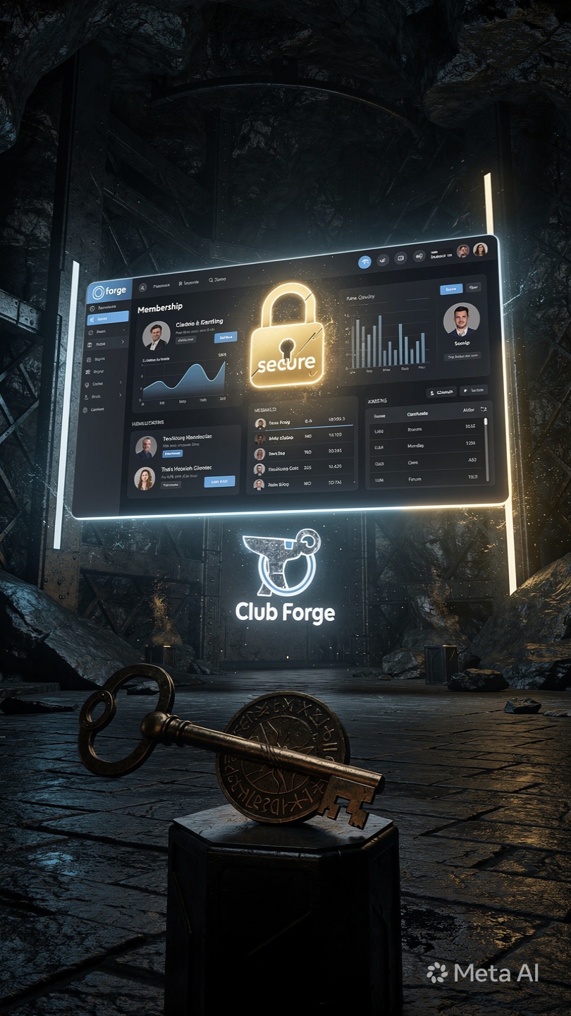 Club Forge: Secure Community Architecture and Real-Time Membership Management